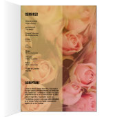 Floral Funeral Sjabloon (Binnen (Rechts))