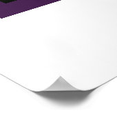 Floral Funeral Welcome Sign Sjabloon Poster (Hoek)