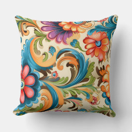 Floral Funkadelic Botanical Kussen