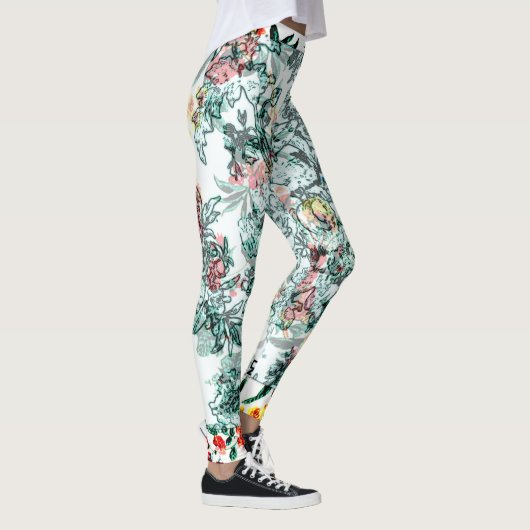 Floral Future Design Leggings (Rechts)