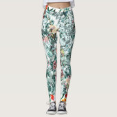 Floral Future Design Leggings (Voorkant)
