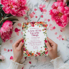 Floral Galentine's Valentijns Feestdagenkaart