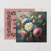 Floral Galore - Note Card Notitiekaartje (Voorkant / Achterkant)