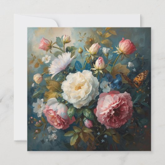 Floral Galore - Note Card Notitiekaartje (Voorkant)
