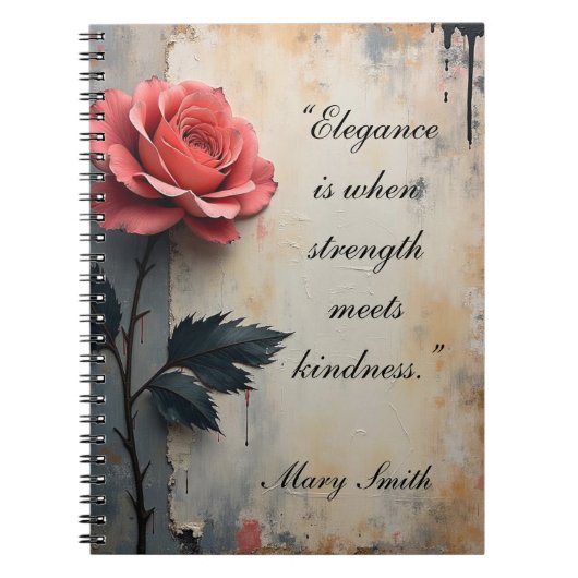 Floral Galore  Notitieboek (Voorkant)