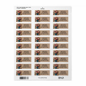 Floral Galore - Return Address Labels (Full Sheet)