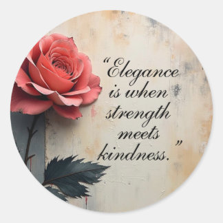 Floral Galore Ronde Sticker