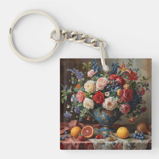 Floral Galore Sleutelhanger (voorkant)