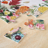 Floral Garden Baby eerste jaar Foto collage Legpuzzel (Zijkant)