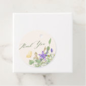 Floral garden bedankjes labels (In situ)
