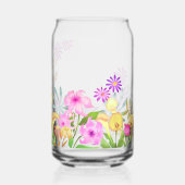 Floral Garden Blikvorm Glas (Achterkant)