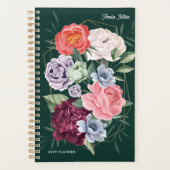 Floral Garden Botanical Terrarium gepersonaliseerd Planner (Voorkant)