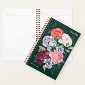 Floral Garden Botanical Terrarium gepersonaliseerd Planner (Display)