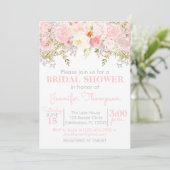 Floral Garden Bridal Shower Kaart (Staand voorkant)