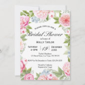 Floral Garden Bridal Shower Kaart (Voorkant)