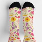 Floral Garden Crew Socks Sokken (Top)