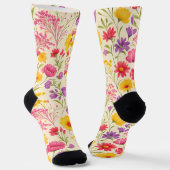 Floral Garden Crew Socks Sokken (Gebogen)