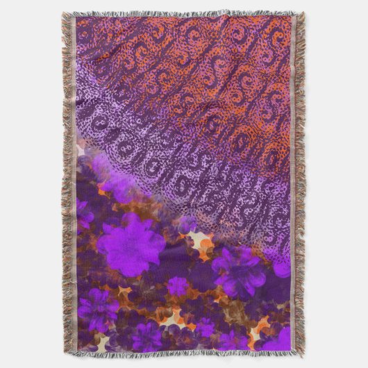 Floral Garden Deken (Voorkant Verticaal)