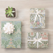 Floral Garden Eden Golden Lily Morris Patronen