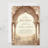 Floral Garden Elephant Indian Palace Vrijgezellenf Kaart (Voorkant)