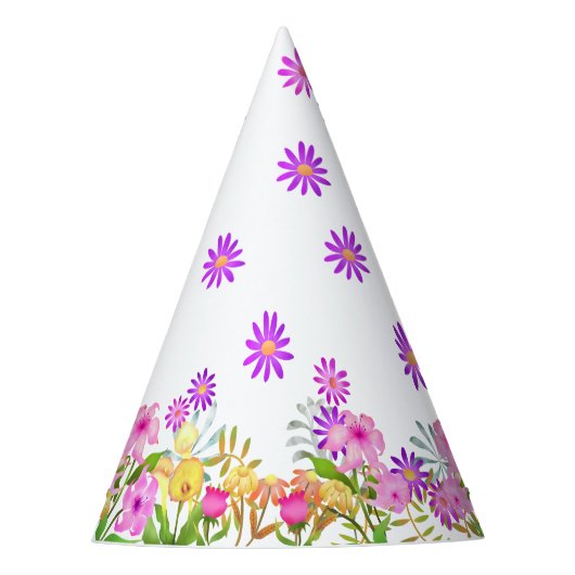 Floral Garden Feesthoedjes (Voorkant)