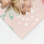 Floral Garden Flower Family Foto Lijst Collage Fleece Deken (Hoek)