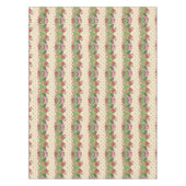  Floral Garden Flower Petals Green Pink Tafelkleed (Voorkant)