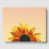 Floral Garden Flowers Quinceanera Guest Book Gastenboek (Achterkant)