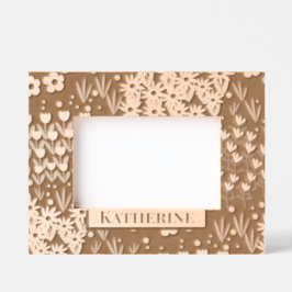 Floral Garden Gegraveerde Lijstjes