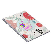 Floral Garden Journal Notitieboek (Rechterzijde)