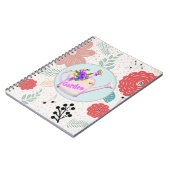 Floral Garden Journal Notitieboek (Linkerzijde)