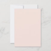 Floral Garden Pastel Song Request RSVP Card (Achterkant)
