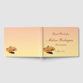 Floral Garden Peony Flowers Quinceanera Guest Book Gastenboek (Volledig)