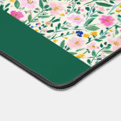 Floral Garden Personalized Desk Mat (Hoek)