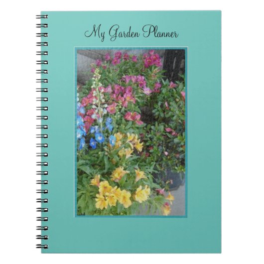 Floral Garden Planner Notitieboek (Voorkant)