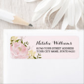  Floral Garden retour adreslabels Etiket (Insitu)