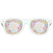 Floral Garden Retro Zonnebril (Voorkant)