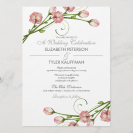 Floral Garden Rozen Weddenschap Kaart