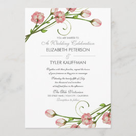 Floral Garden Rozen Weddenschap Kaart