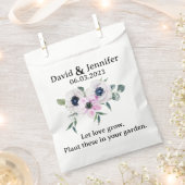 Floral Garden Seed Envelopes Wedding Bedankzakje (Geknipt)