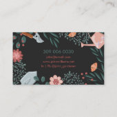 Floral Garden Services Visitekaartje (Achterkant)