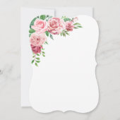 Floral Garden Summer Housewarming Kaart (Achterkant)