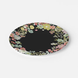 Floral Garden Trouwpapier Borden Papieren Bordje