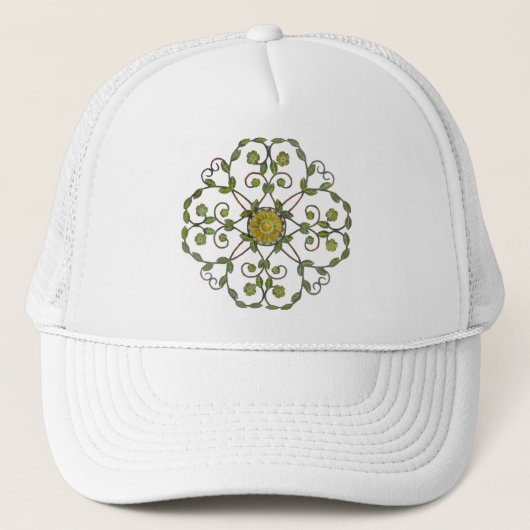 Floral Garden Trucker Pet (Voorkant)