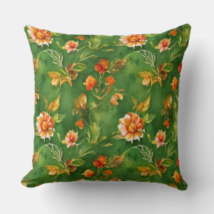Floral Garden Waterverf naadloos patroon Kussen