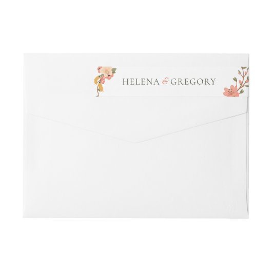 Floral Garden Wedding (Achterkant)