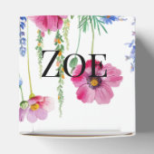 Floral garden wedding bedankdoosjes (Bovenkant)