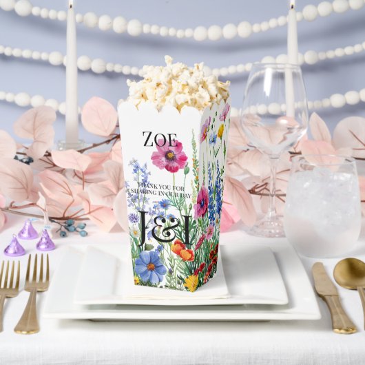 Floral garden wedding bedankdoosjes (Huwelijk)