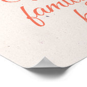 Floral Garden Wedding Pick a Seat Sign Poster (Hoek)