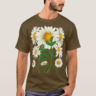 Floral Gardener Botanical Daisies Natuur Daisy Flo T-shirt